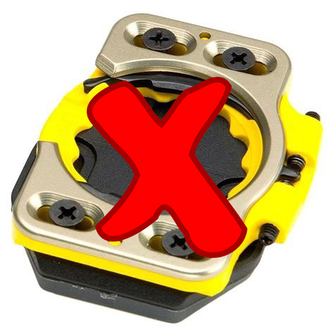 Cales Speedplay non compatibles Cales Speedplay non compatibles